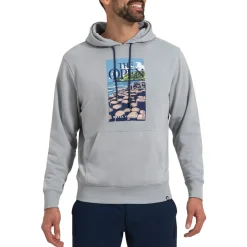 2025 Open Hoodie Grå