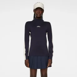 Adia Knitted Sweater Blå