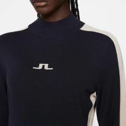 Adia Knitted Sweater Blå
