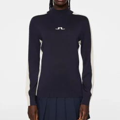 Adia Knitted Sweater Blå