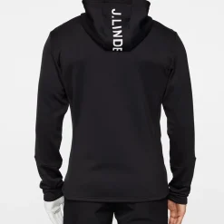 Aerial Full Zip Hood Svart