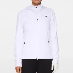 Aerialle Zip Hood Vit