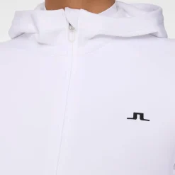 Aerialle Zip Hood Vit