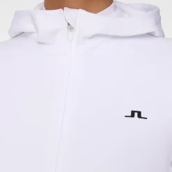 Aerialle Zip Hood Vit
