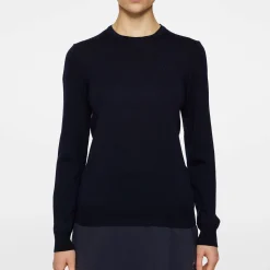 Aria Knitted Sweater Blå