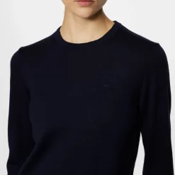 Aria Knitted Sweater Blå