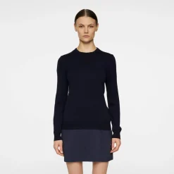 Aria Knitted Sweater Blå