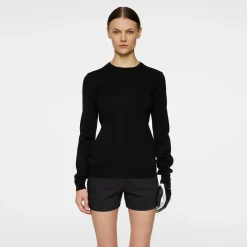 Aria Knitted Sweater Svart