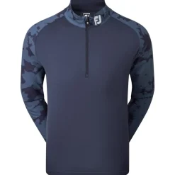 Camo Floral HZ Midlayer Blå