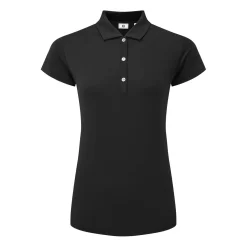 Cap Sleeve Lisle Svart