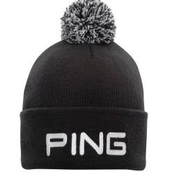 Classic Bobble Knit Svart Vit