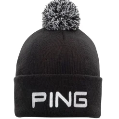 Classic Bobble Knit Svart Vit