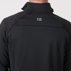 Coos Bay Half-Zip Svart