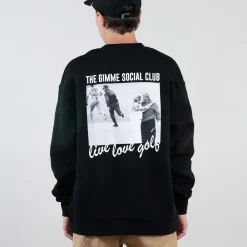 Crew Open -95 Svart