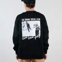 Crew Open -95 Svart