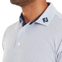 Deco Diamond Print Vit