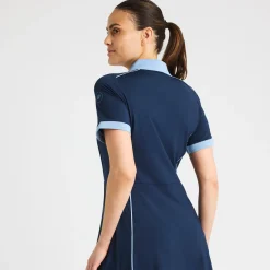 Direction Dress Blå