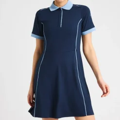 Direction Dress Blå