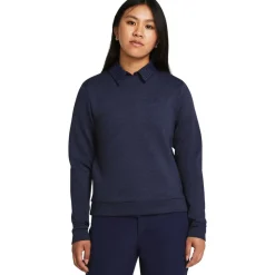 Drive Midlayer Crew Blå