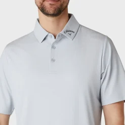 Emea Ss Ventilated Jacquard Polo