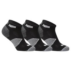 Essential 1/4 Cut 3 Pair Pack Svart