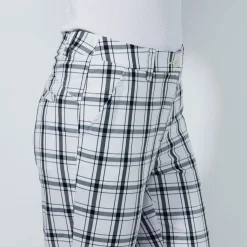 Golf Plaid Ankle Vit