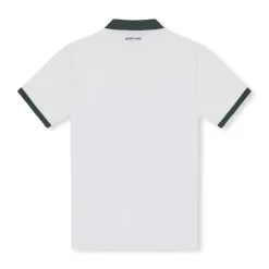 Golf Tech Polo Vit Grön