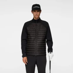 Hayden Quilt Hybrid Jacket Svart