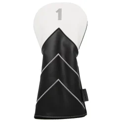 Headcover Driver Vit Svart