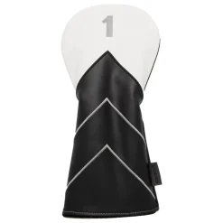 Headcover Driver Vit Svart