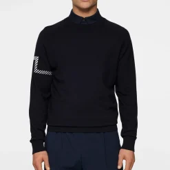 Heath Knitted Sweater Blå