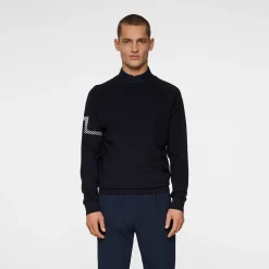 Heath Knitted Sweater Blå