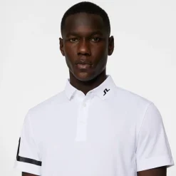 Heath Regular Fit Golf Polo Vit