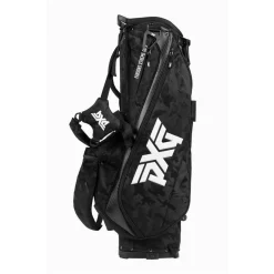 Jacquard Woven Fairway Camo Carry Stand Svart