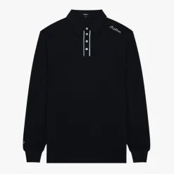 JP LS Cotton Modal Pique Svart