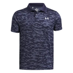 Jr Matchplay Printed Polo Blå