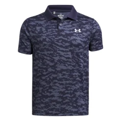 Jr Matchplay Printed Polo Blå