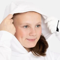 Jr Tech Hood Vit