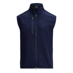 Knit Full Zip Vest Tech Terry