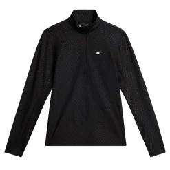 Lauryn Quarter Zip Mid Layer Svart