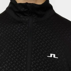 Lauryn Quarter Zip Mid Layer Svart