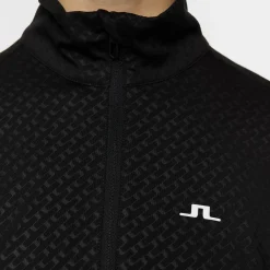 Lauryn Quarter Zip Mid Layer Svart