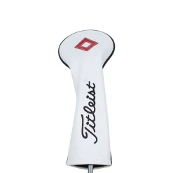 Leather Headcover Fairwaywood White
