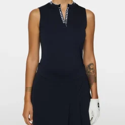 Leya Sleeveless Top Blå