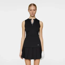 Leya Sleeveless Top Svart