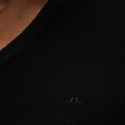 Lymann Merino V-Neck Sweater Svart