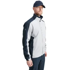 M Links Stretch Rainjacket Grå