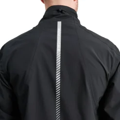 M Links Stretch Rainjacket Svart