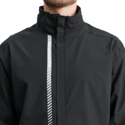 M Links Stretch Rainjacket Svart