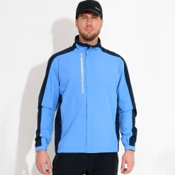 M Links Stretch Rainjacket Blå